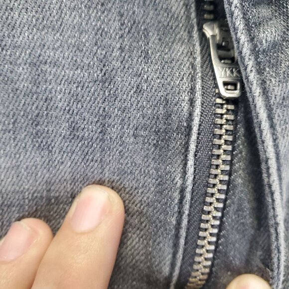 J.Jill Jeans Womens Size 16 Gray Boyfriend Straight Leg Ankle Stretch Denim - Picture 12 of 14